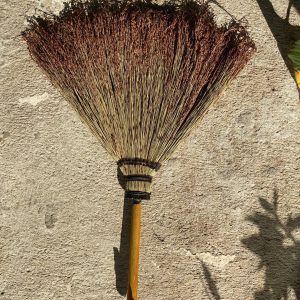 Handmade Broom - Short Handle (Soft Bristle)